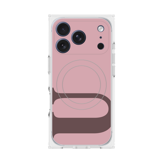 Premium Square Case with MagSafe［ Original - initial color - U dusty pink ］