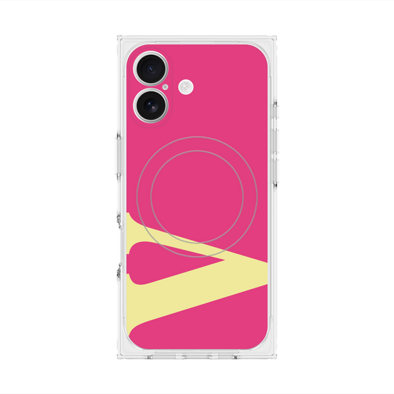 Premium Square Case with MagSafe［ Original - initial color - V pink ］
