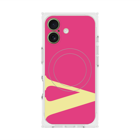 Premium Square Case with MagSafe［ Original - initial color - V pink ］