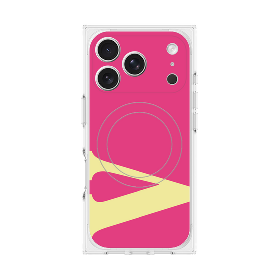 Premium Square Case with MagSafe［ Original - initial color - V pink ］