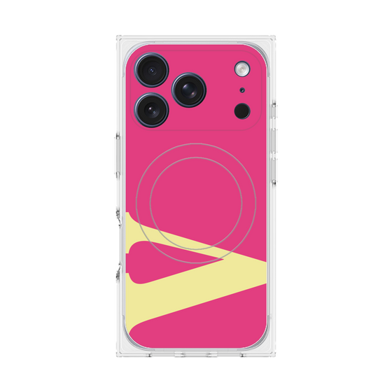 Premium Square Case with MagSafe［ Original - initial color - V pink ］