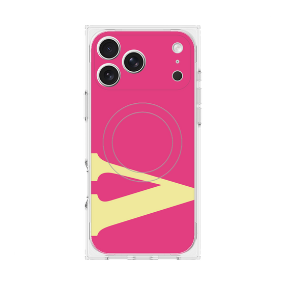 Premium Square Case with MagSafe［ Original - initial color - V pink ］
