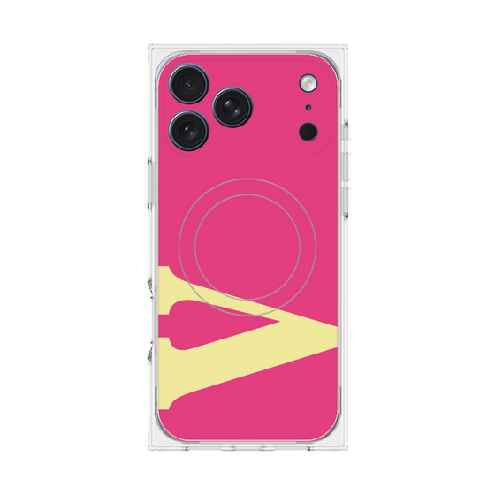 Premium Square Case with MagSafe［ Original - initial color - V pink ］