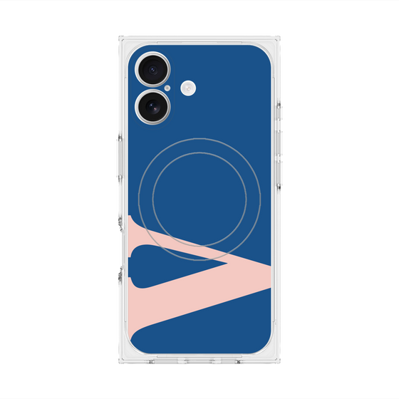 Premium Square Case with MagSafe［ Original - initial color - V navy ］