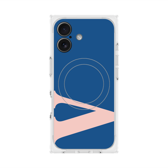 Premium Square Case with MagSafe［ Original - initial color - V navy ］