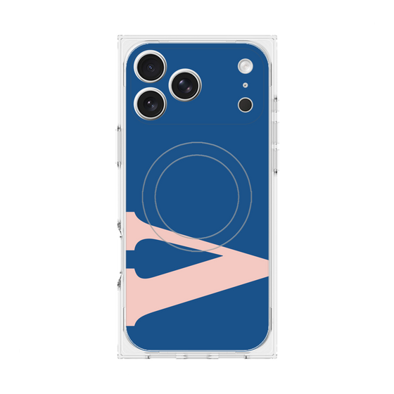 Premium Square Case with MagSafe［ Original - initial color - V navy ］