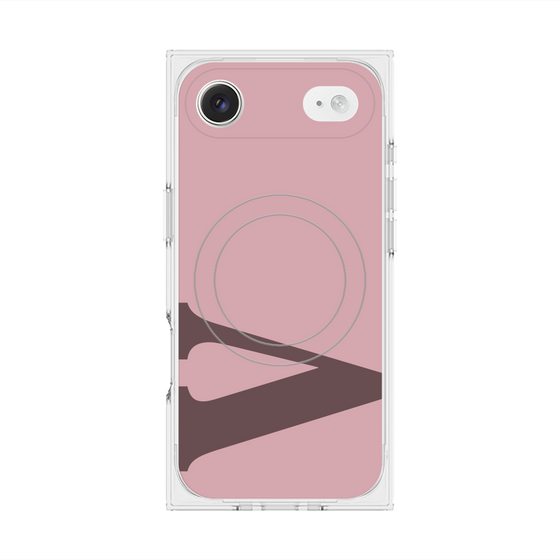 Premium Square Case with MagSafe［ Original - initial color - V dusty pink ］