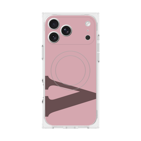 Premium Square Case with MagSafe［ Original - initial color - V dusty pink ］