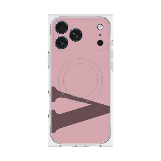 Premium Square Case with MagSafe［ Original - initial color - V dusty pink ］