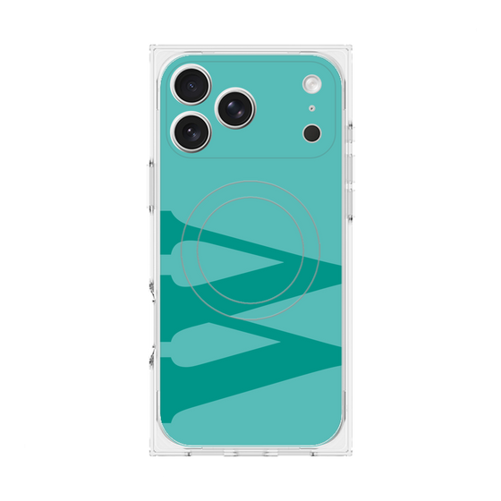 Premium Square Case with MagSafe［ Original - initial color - W light green ］