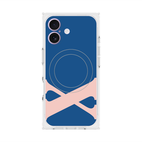 Premium Square Case with MagSafe［ Original - initial color - X navy ］