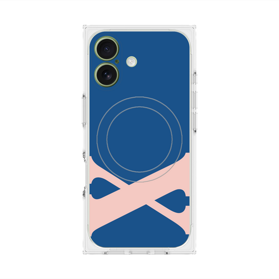 Premium Square Case with MagSafe［ Original - initial color - X navy ］