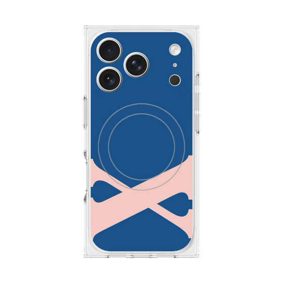 Premium Square Case with MagSafe［ Original - initial color - X navy ］