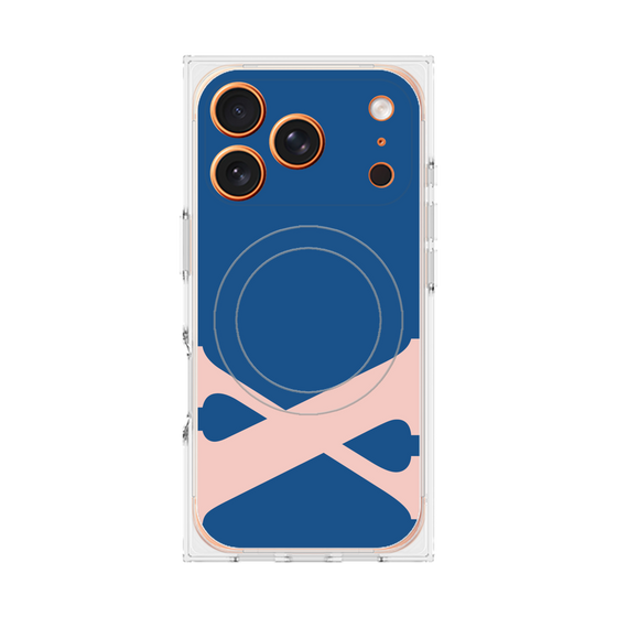 Premium Square Case with MagSafe［ Original - initial color - X navy ］