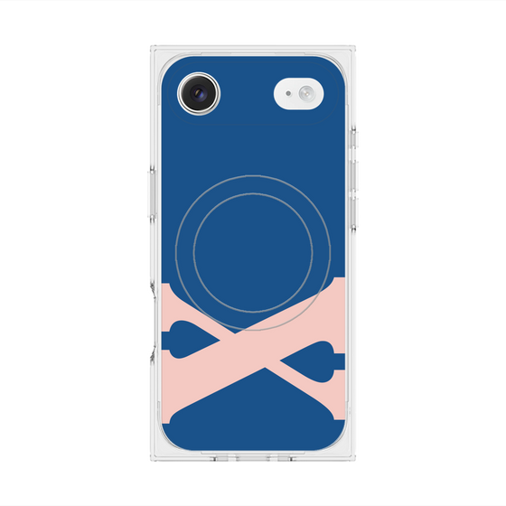 Premium Square Case with MagSafe［ Original - initial color - X navy ］