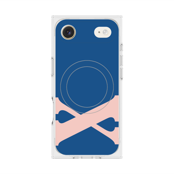 Premium Square Case with MagSafe［ Original - initial color - X navy ］