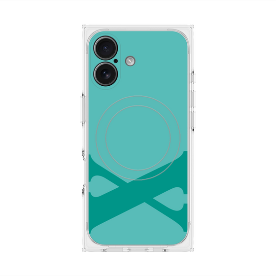 Premium Square Case with MagSafe［ Original - initial color - X light green ］