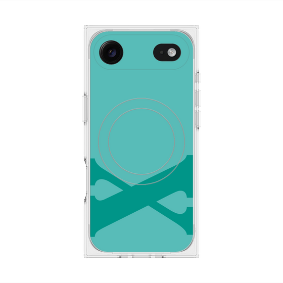 Premium Square Case with MagSafe［ Original - initial color - X light green ］