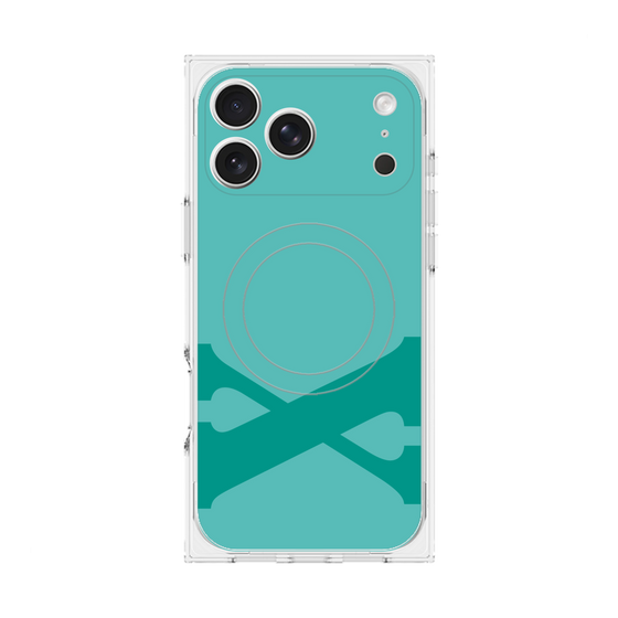 Premium Square Case with MagSafe［ Original - initial color - X light green ］