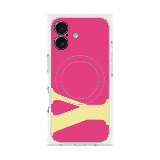 Premium Square Case with MagSafe［ Original - initial color - Y pink ］