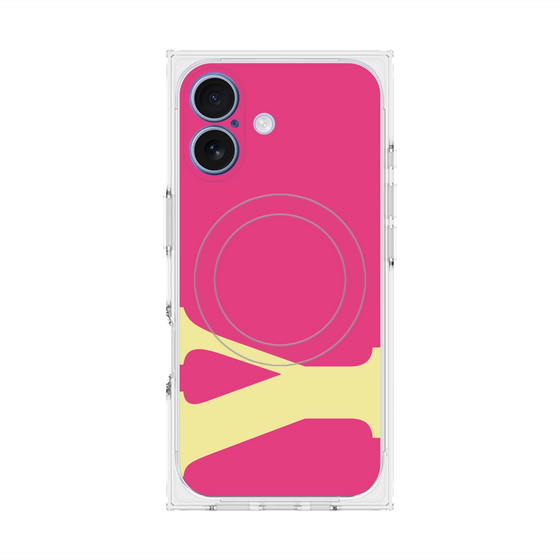 Premium Square Case with MagSafe［ Original - initial color - Y pink ］