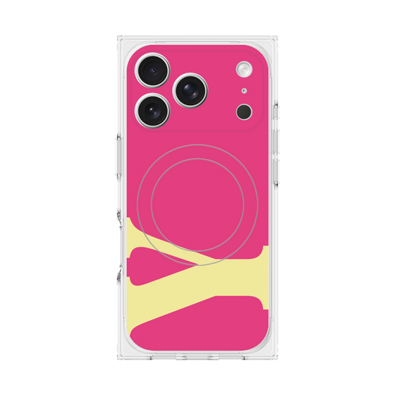 Premium Square Case with MagSafe［ Original - initial color - Y pink ］