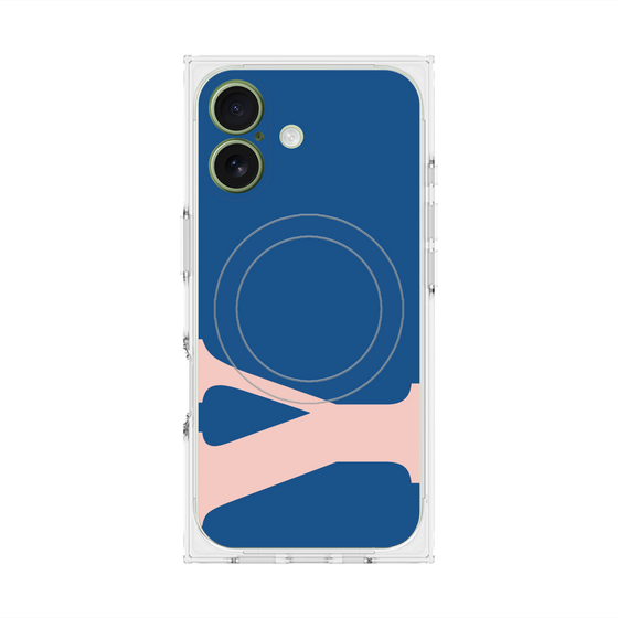 Premium Square Case with MagSafe［ Original - initial color - Y navy ］