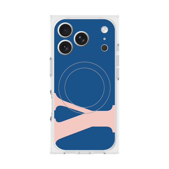 Premium Square Case with MagSafe［ Original - initial color - Y navy ］