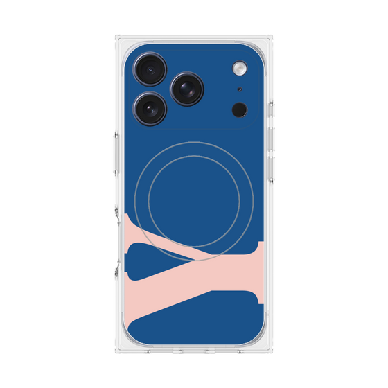 Premium Square Case with MagSafe［ Original - initial color - Y navy ］