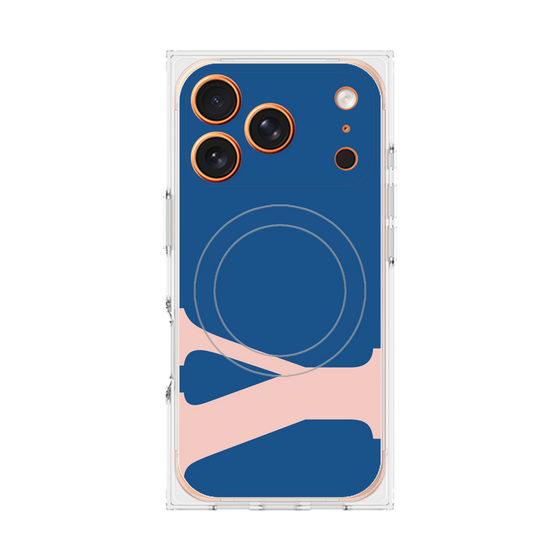 Premium Square Case with MagSafe［ Original - initial color - Y navy ］