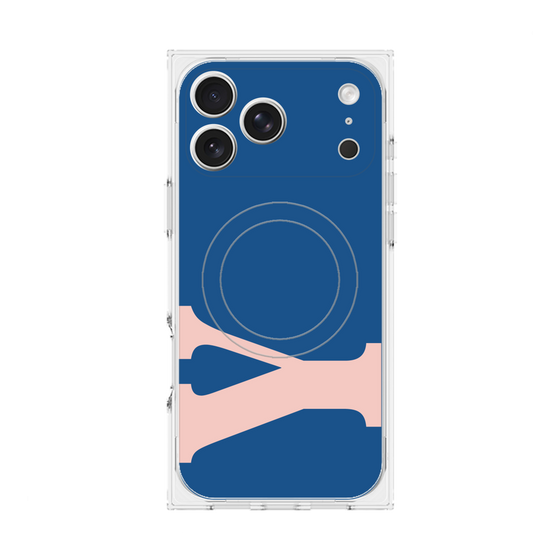 Premium Square Case with MagSafe［ Original - initial color - Y navy ］