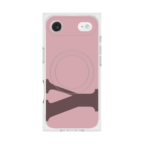 Premium Square Case with MagSafe［ Original - initial color - Y dusty pink ］