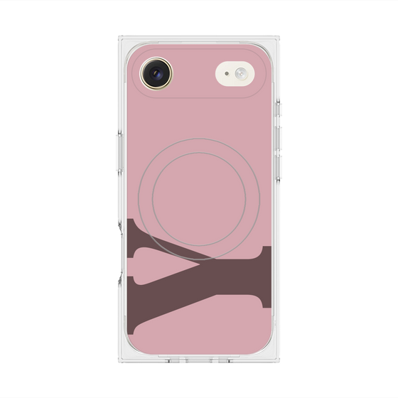 Premium Square Case with MagSafe［ Original - initial color - Y dusty pink ］