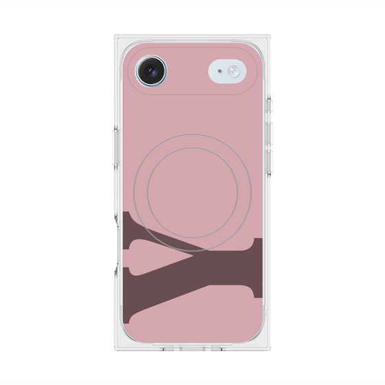 Premium Square Case with MagSafe［ Original - initial color - Y dusty pink ］