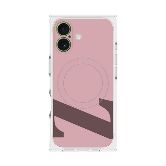 Premium Square Case with MagSafe［ Original - initial color - Z dusty pink ］