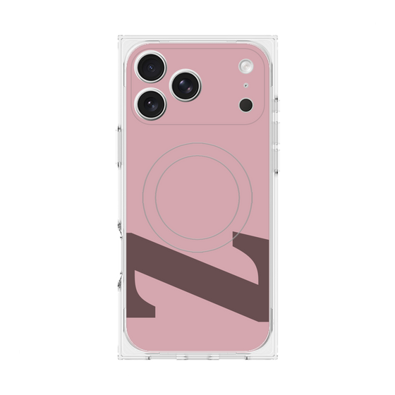 Premium Square Case with MagSafe［ Original - initial color - Z dusty pink ］