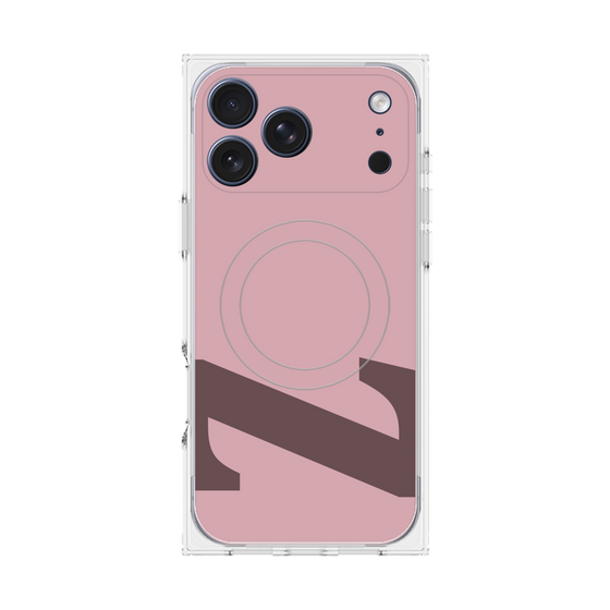 Premium Square Case with MagSafe［ Original - initial color - Z dusty pink ］