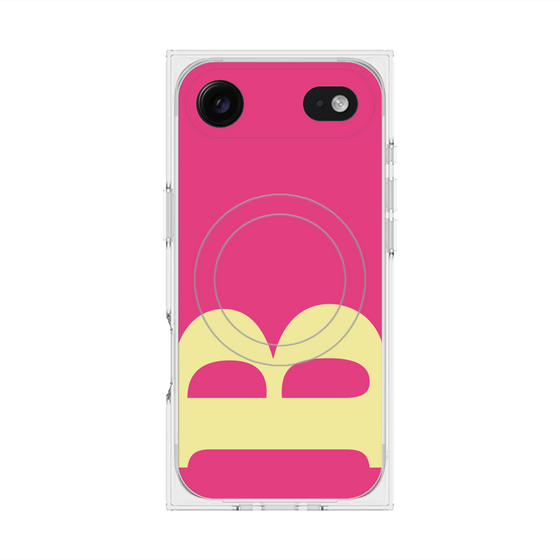 Premium Square Case with MagSafe［ Original - initial color - B pink ］