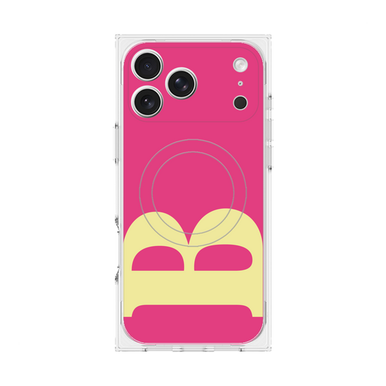 Premium Square Case with MagSafe［ Original - initial color - B pink ］