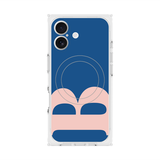 Premium Square Case with MagSafe［ Original - initial color - B navy ］