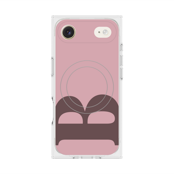 Premium Square Case with MagSafe［ Original - initial color - B dusty pink ］