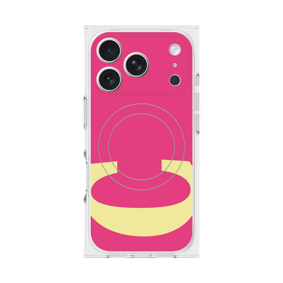 Premium Square Case with MagSafe［ Original - initial color - C pink ］