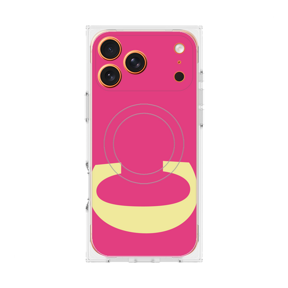 Premium Square Case with MagSafe［ Original - initial color - C pink ］