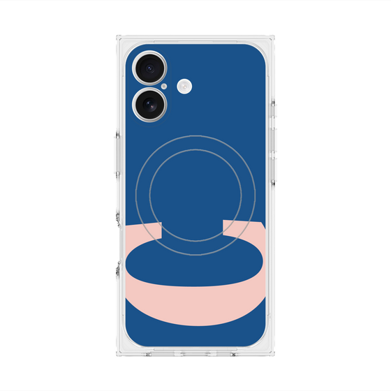 Premium Square Case with MagSafe［ Original - initial color - C navy ］