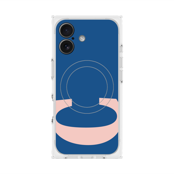 Premium Square Case with MagSafe［ Original - initial color - C navy ］