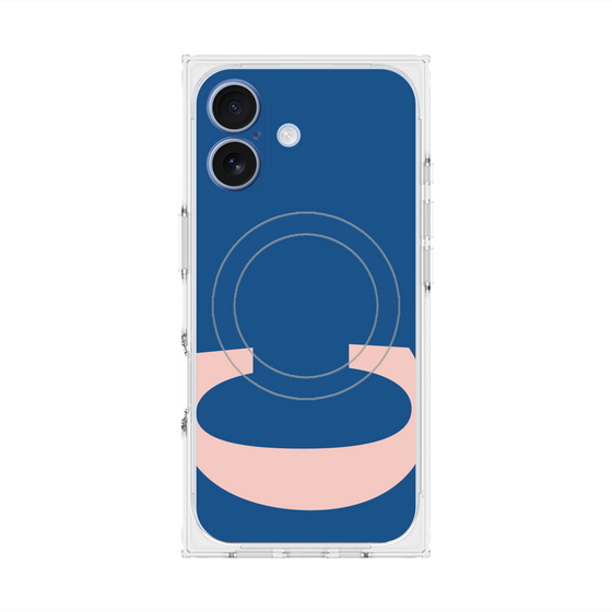 Premium Square Case with MagSafe［ Original - initial color - C navy ］