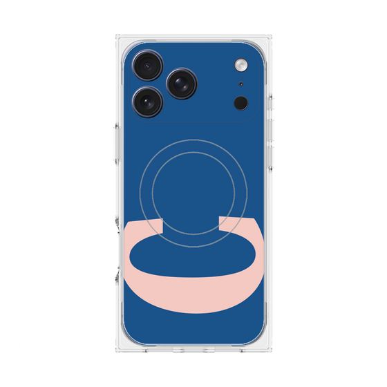 Premium Square Case with MagSafe［ Original - initial color - C navy ］