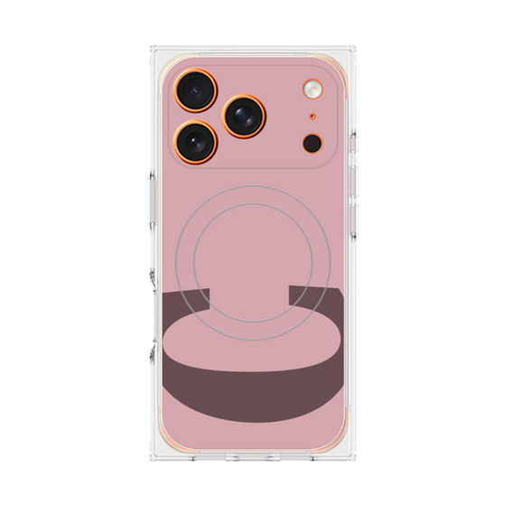 Premium Square Case with MagSafe［ Original - initial color - C dusty pink ］