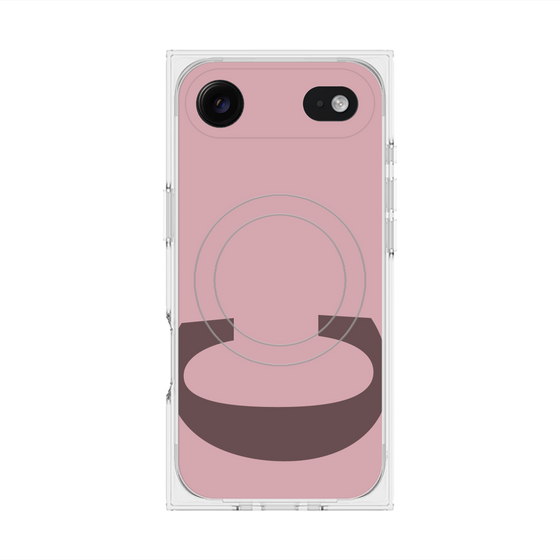 Premium Square Case with MagSafe［ Original - initial color - C dusty pink ］