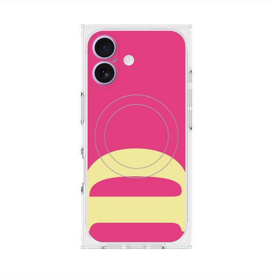 Premium Square Case with MagSafe［ Original - initial color - D pink ］